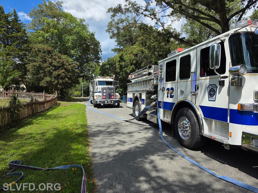 Ridge View Truck Fire Saint Leonard Volunteer Fire Department